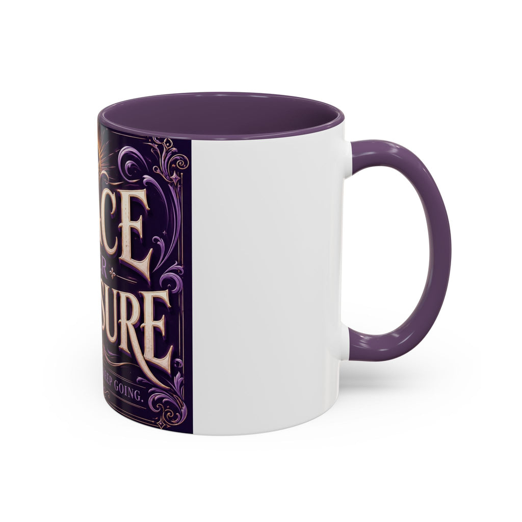 Kingpen Grace Over Pressure Inspirational Accent Coffee Mug (11, 15oz)