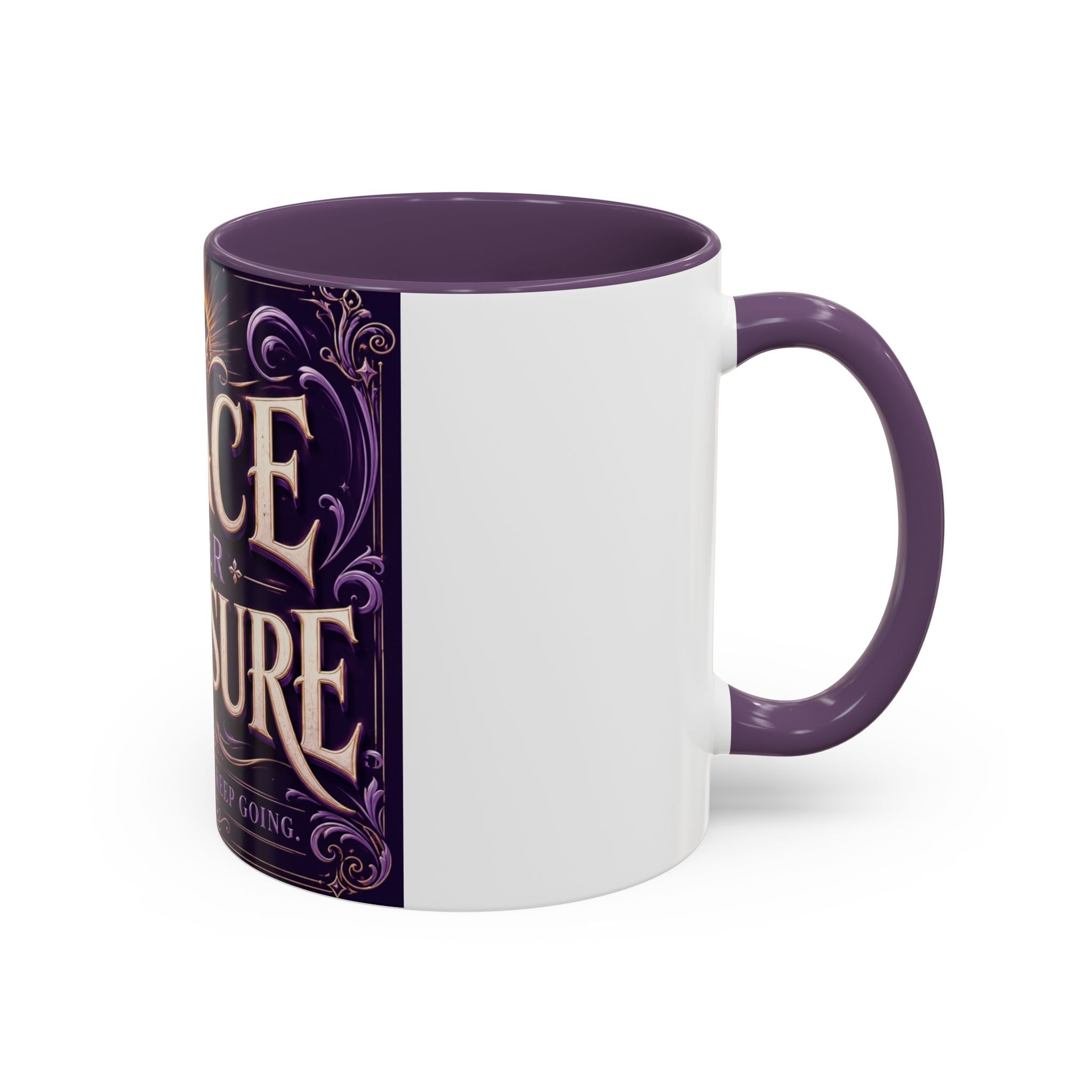 Kingpen Grace Over Pressure Inspirational Accent Coffee Mug (11, 15oz)