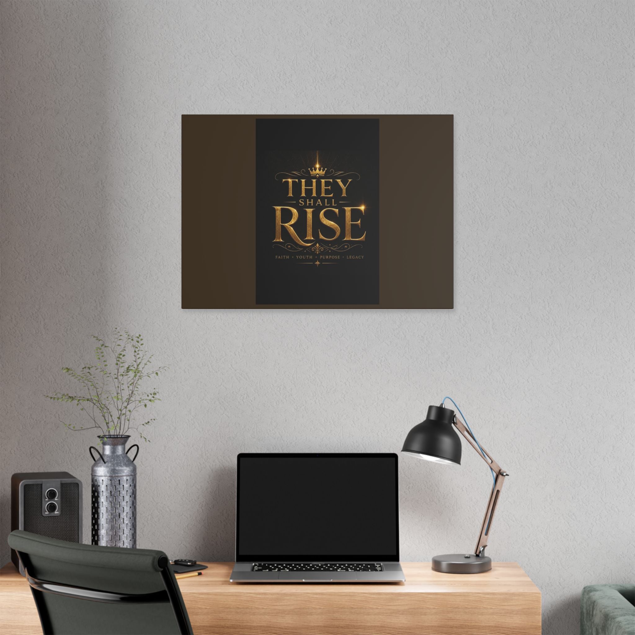 They Shall Rise Canvas Wall Art