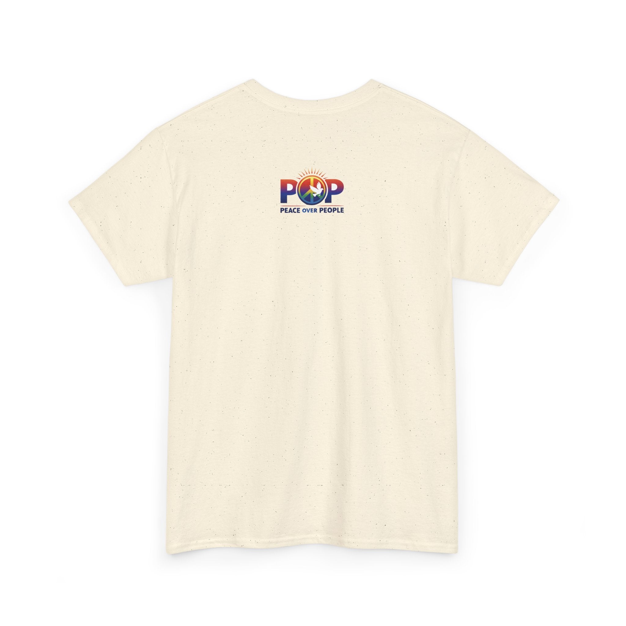 P.O.P ''PEACE OVER PEOPLE'' Confidence Unisex Heavy weight t-shirts