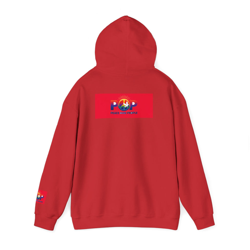 P.O.P ''PEACE OVER PEOPLE''   Unisex Hoodies