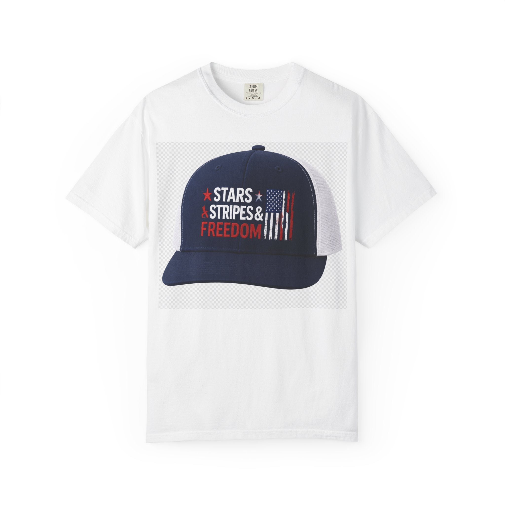 Copy of JULY 4TH COLLECTION, Unisex Garment-Dyed T-shirt