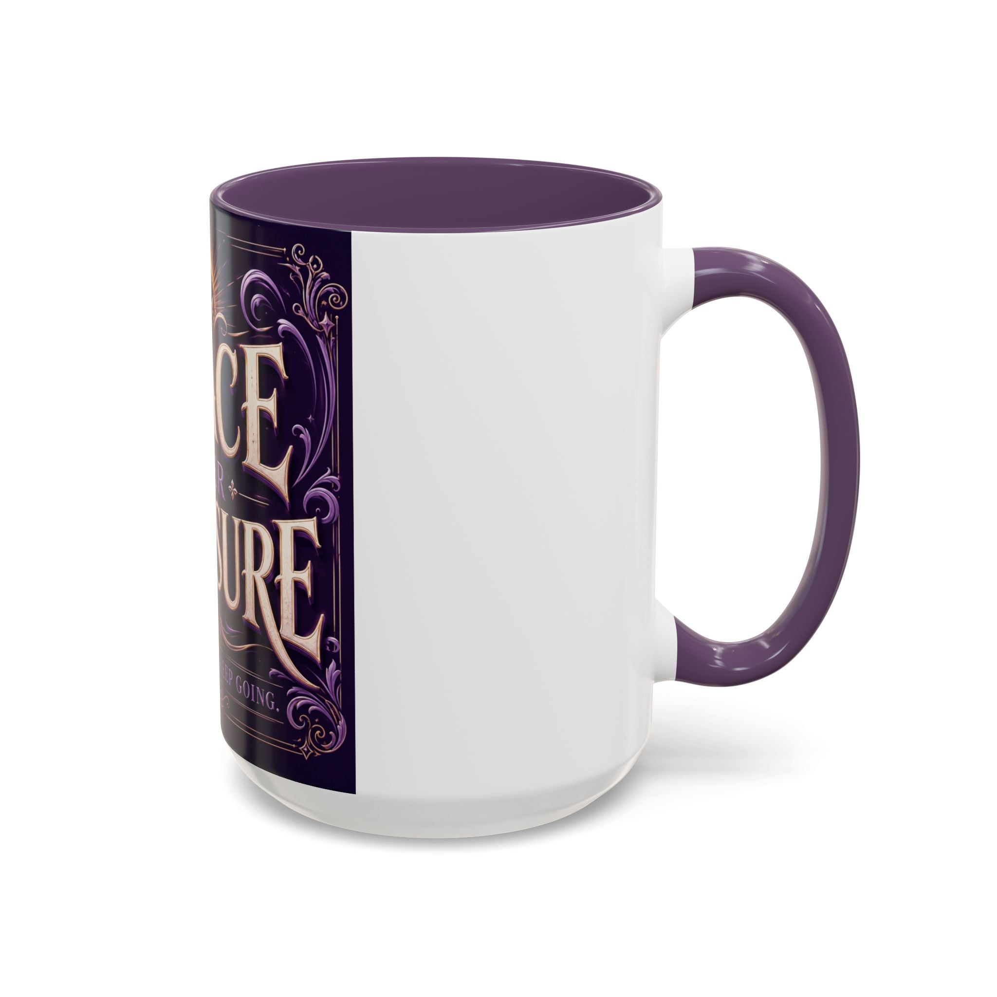 Kingpen Grace Over Pressure Inspirational Accent Coffee Mug (11, 15oz)