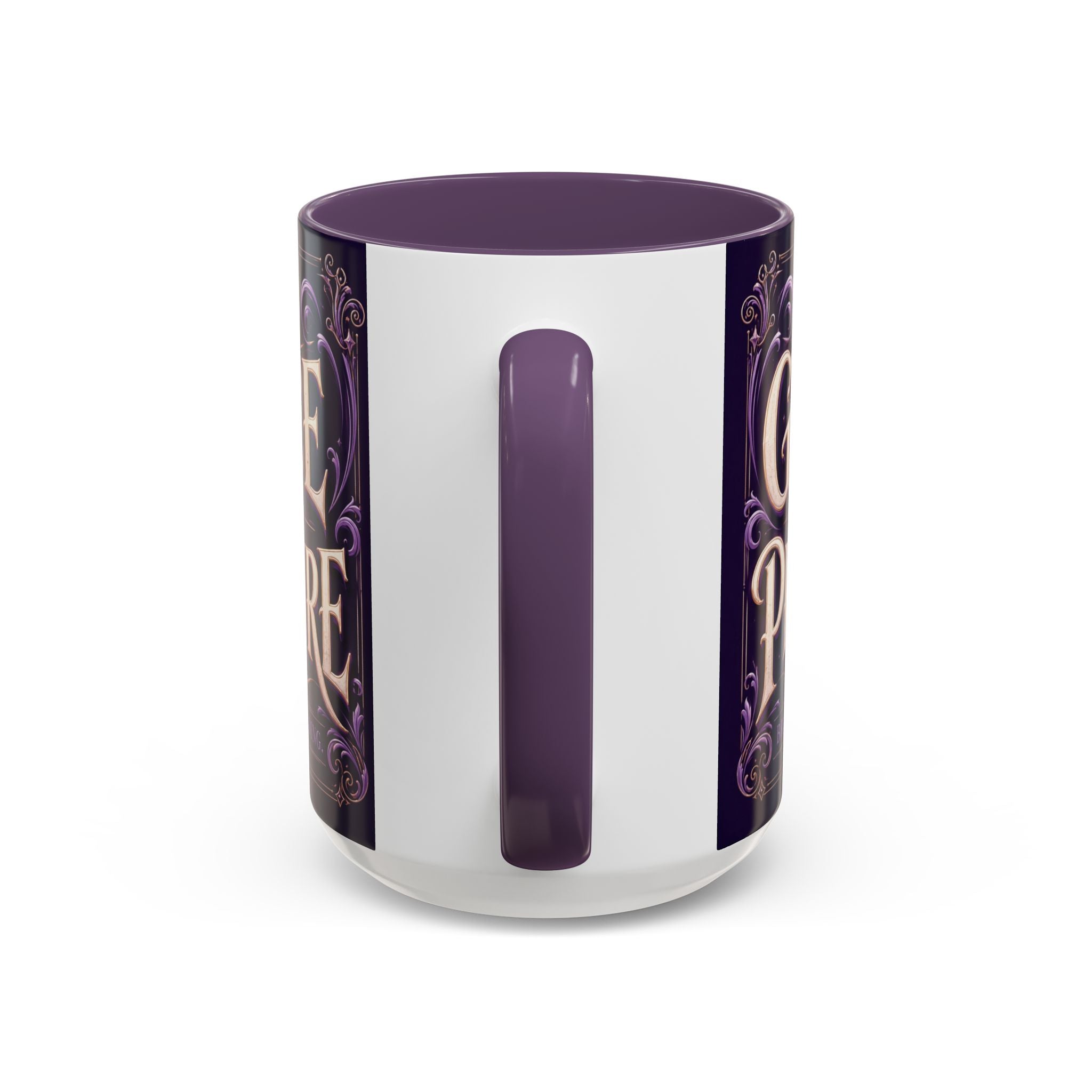 GRACE OVER PRESSURE Inspirational Accent Coffee Mug (11, 15oz)