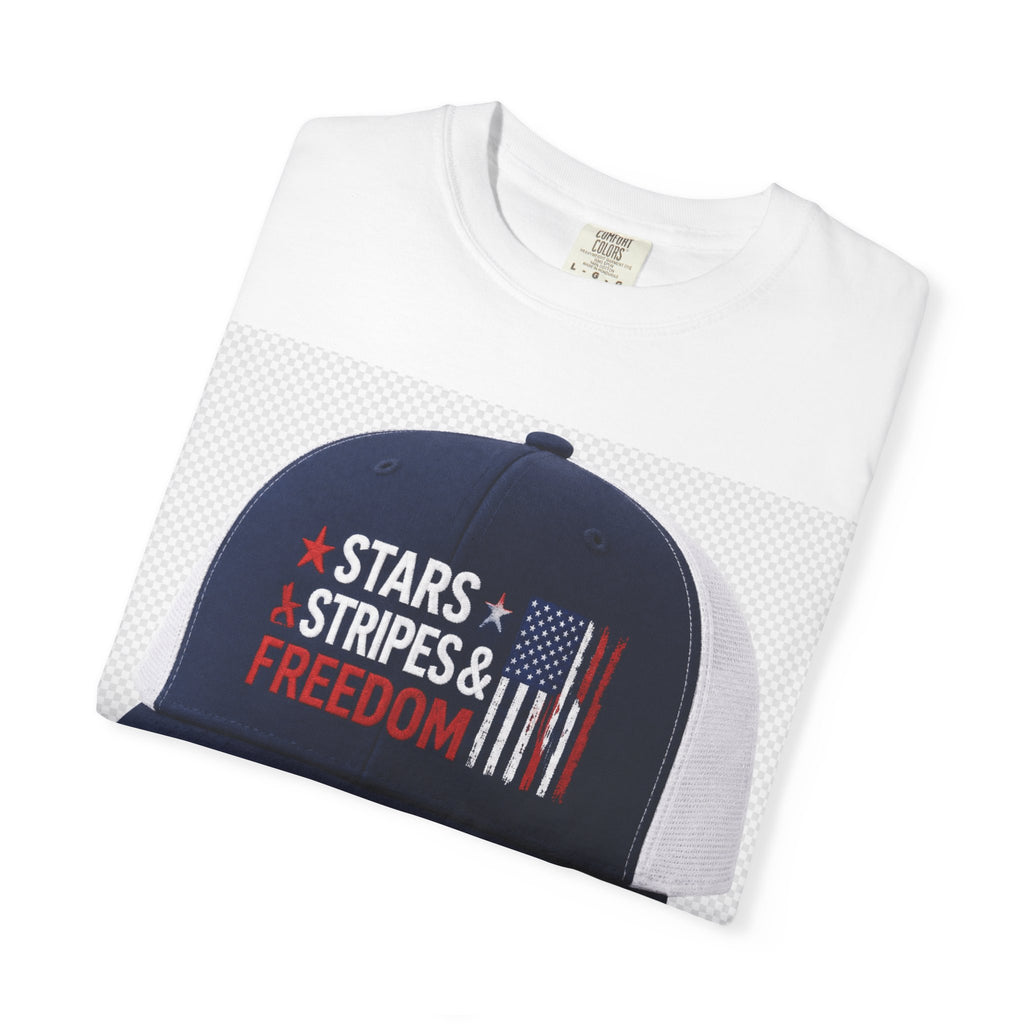 Copy of JULY 4TH COLLECTION, Unisex Garment-Dyed T-shirt