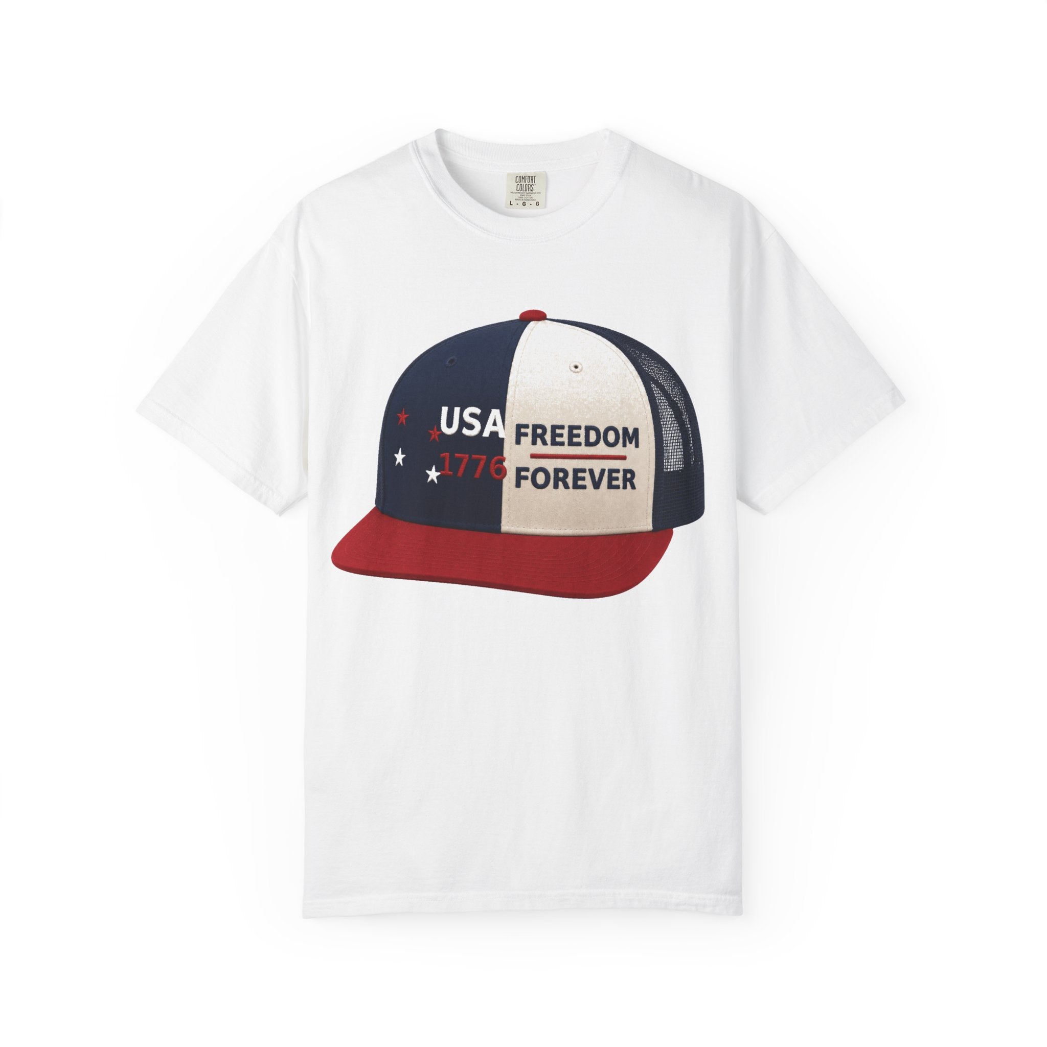 Copy of JULY 4TH COLLECTION, Unisex Garment-Dyed T-shirt