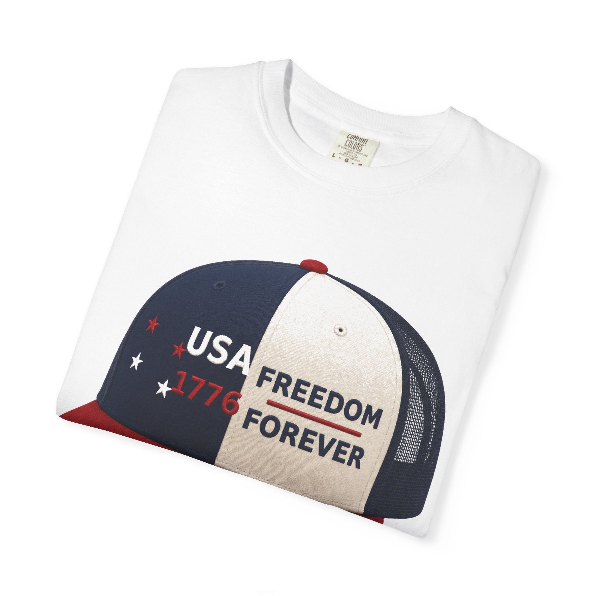 Copy of JULY 4TH COLLECTION, Unisex Garment-Dyed T-shirt