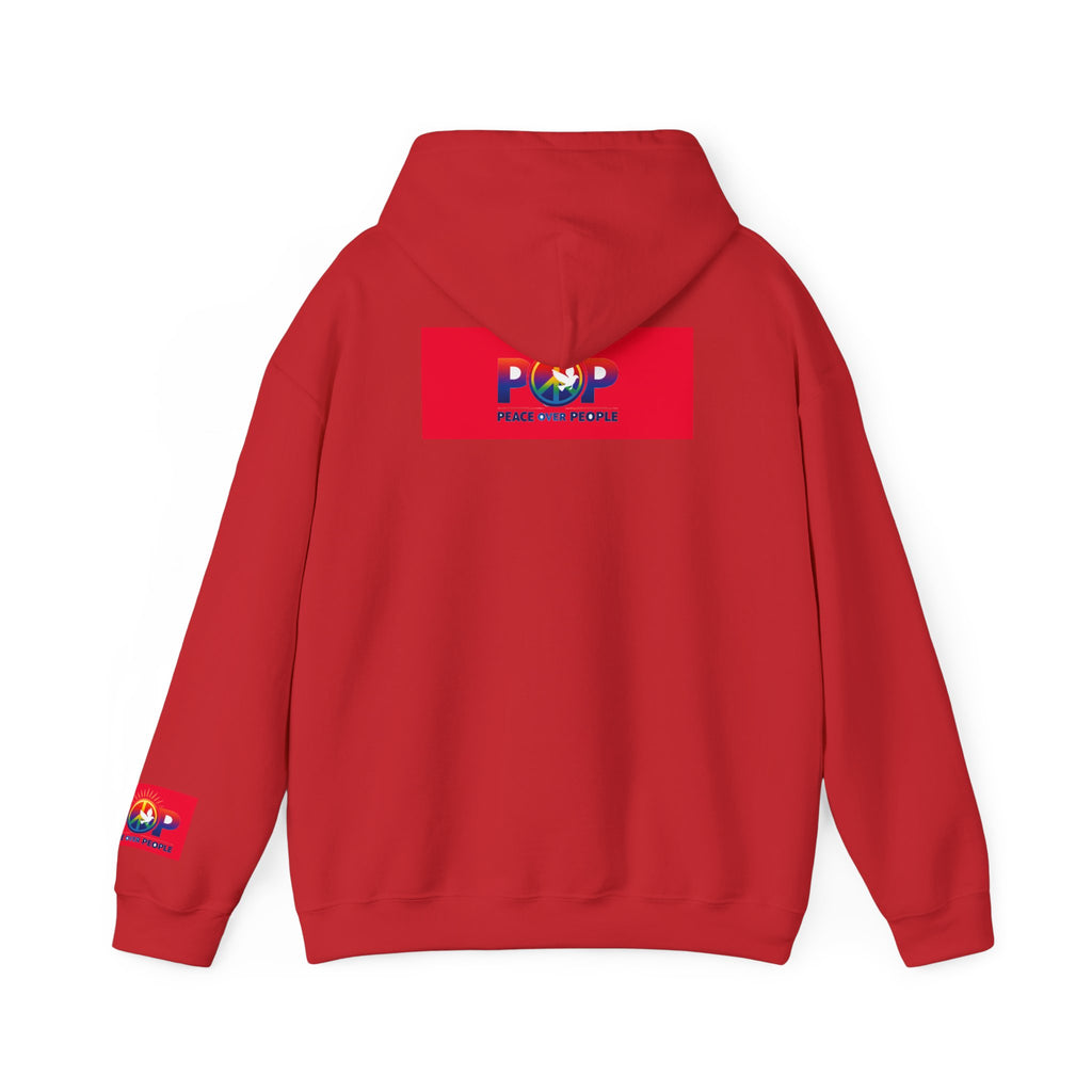 P.O.P ''PEACE OVER PEOPLE''   Unisex Hoodies