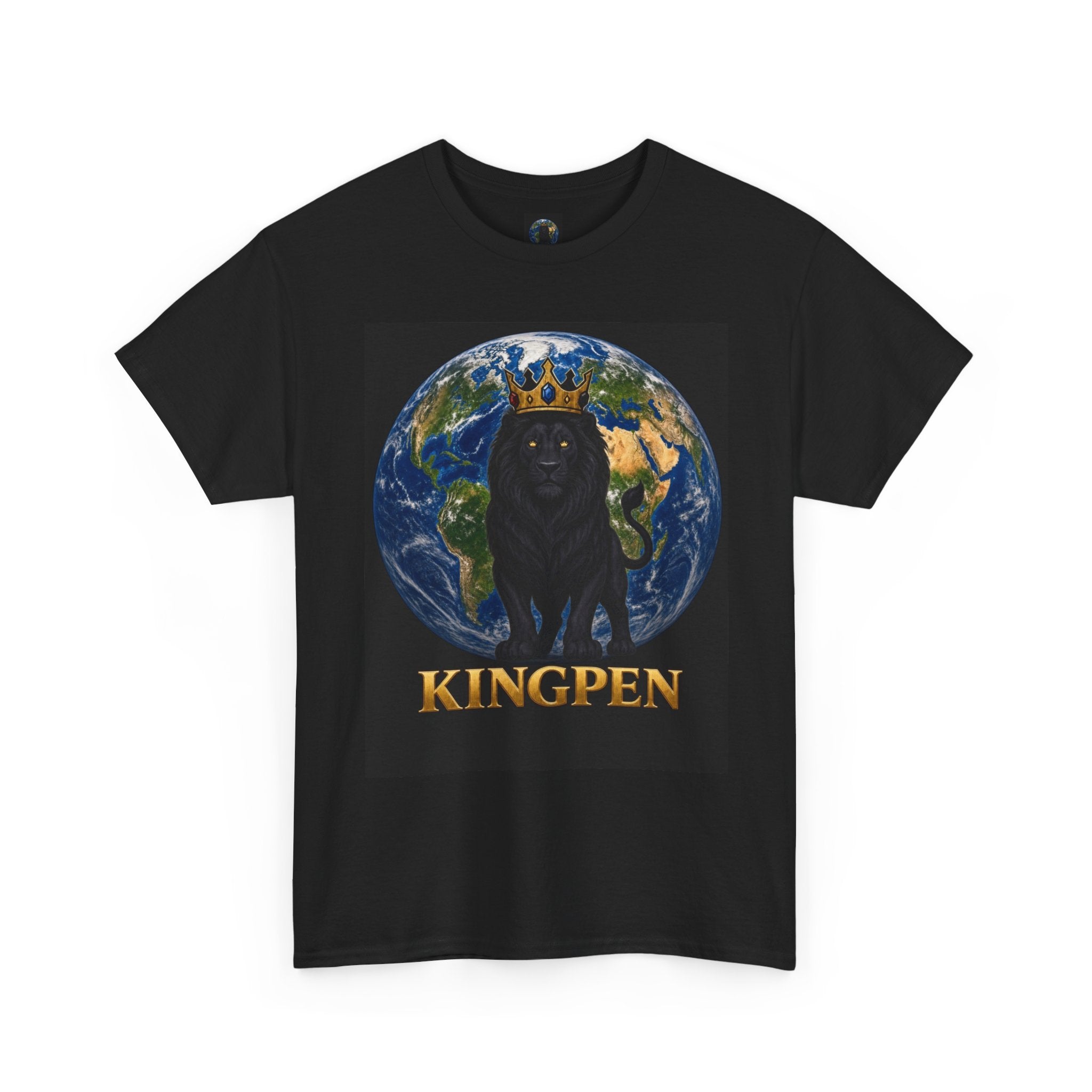 Lion Awaken World Kingpen Graphic T-Shirt