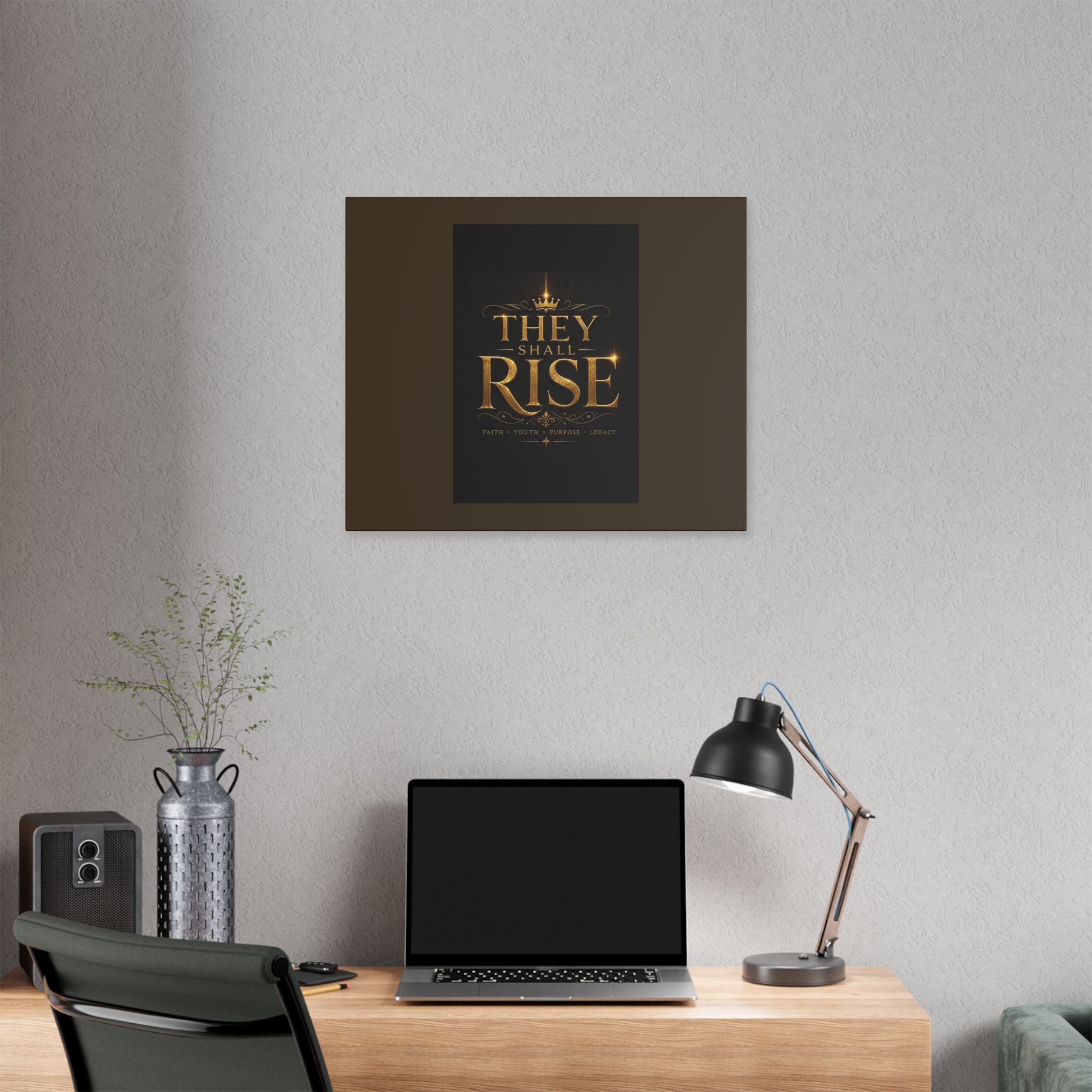 They Shall Rise Canvas Wall Art