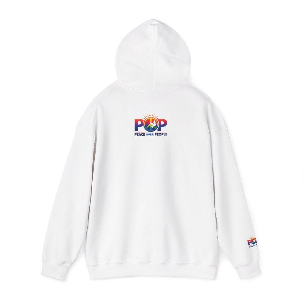 P.O.P ''PEACE OVER PEOPLE''   Unisex Hoodies