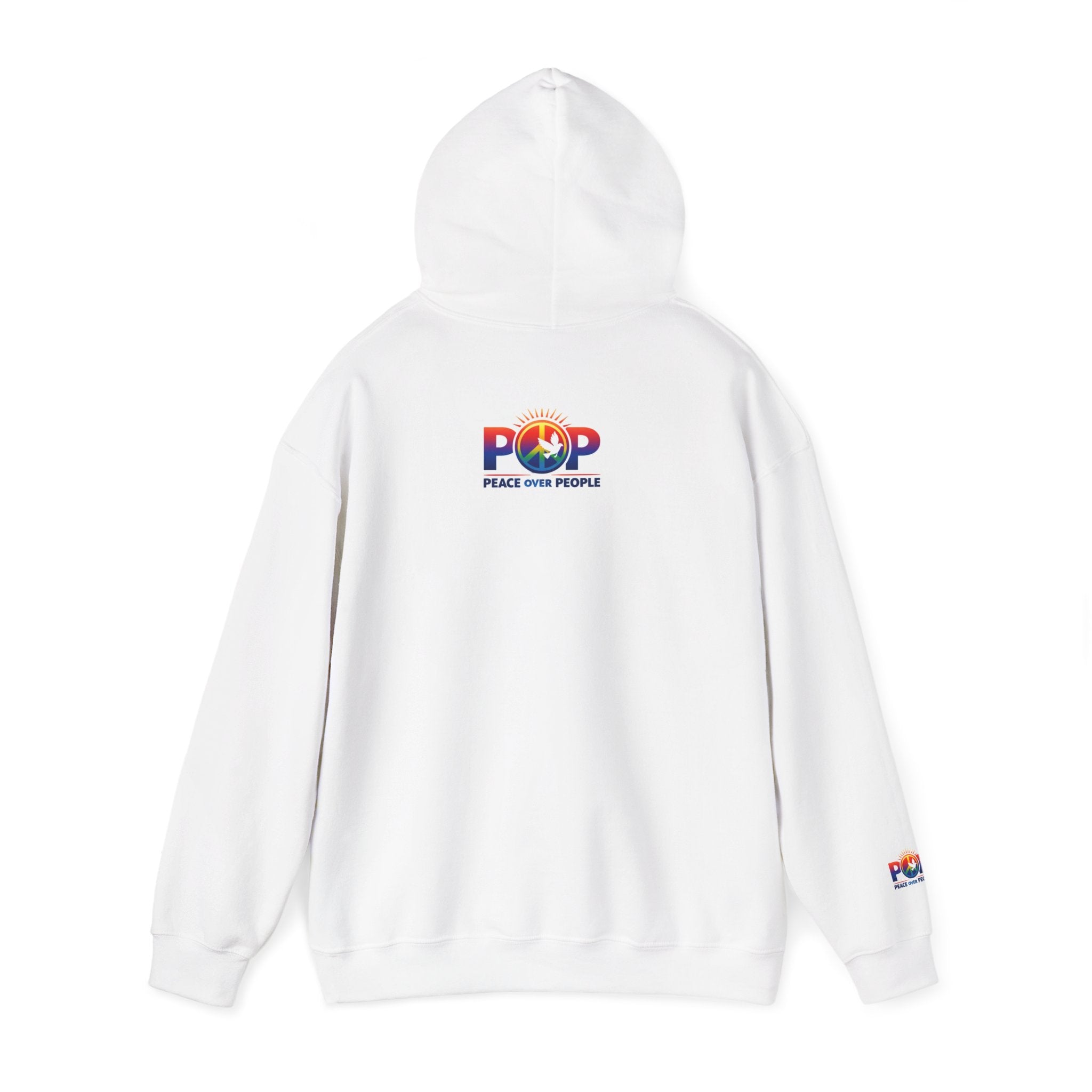 P.O.P ''PEACE OVER PEOPLE''   Unisex Hoodies