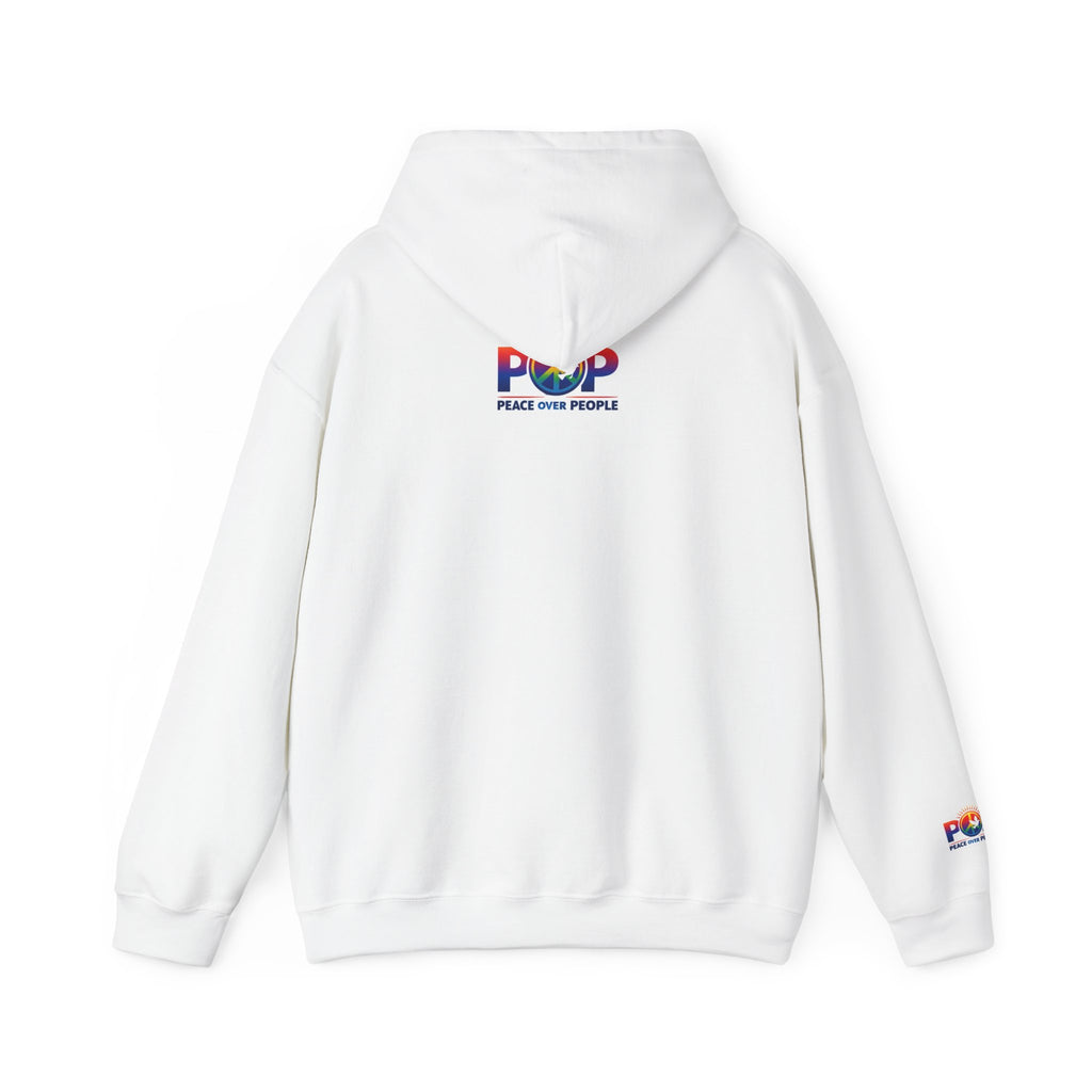 P.O.P ''PEACE OVER PEOPLE''   Unisex Hoodies