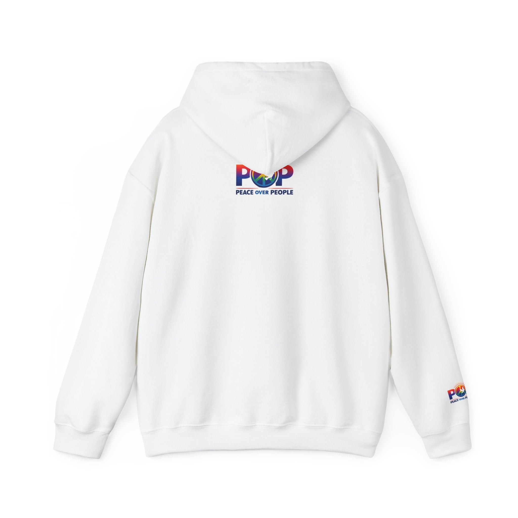 P.O.P ''PEACE OVER PEOPLE''   Unisex Hoodies