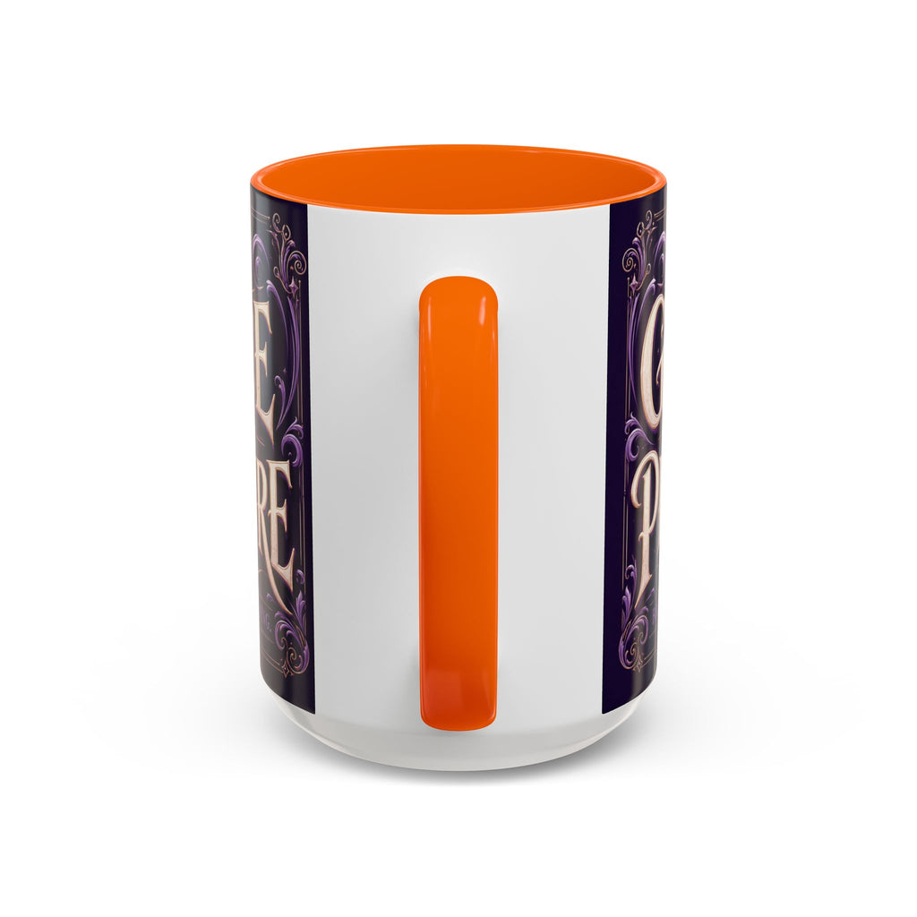 GRACE OVER PRESSURE Inspirational Accent Coffee Mug (11, 15oz)