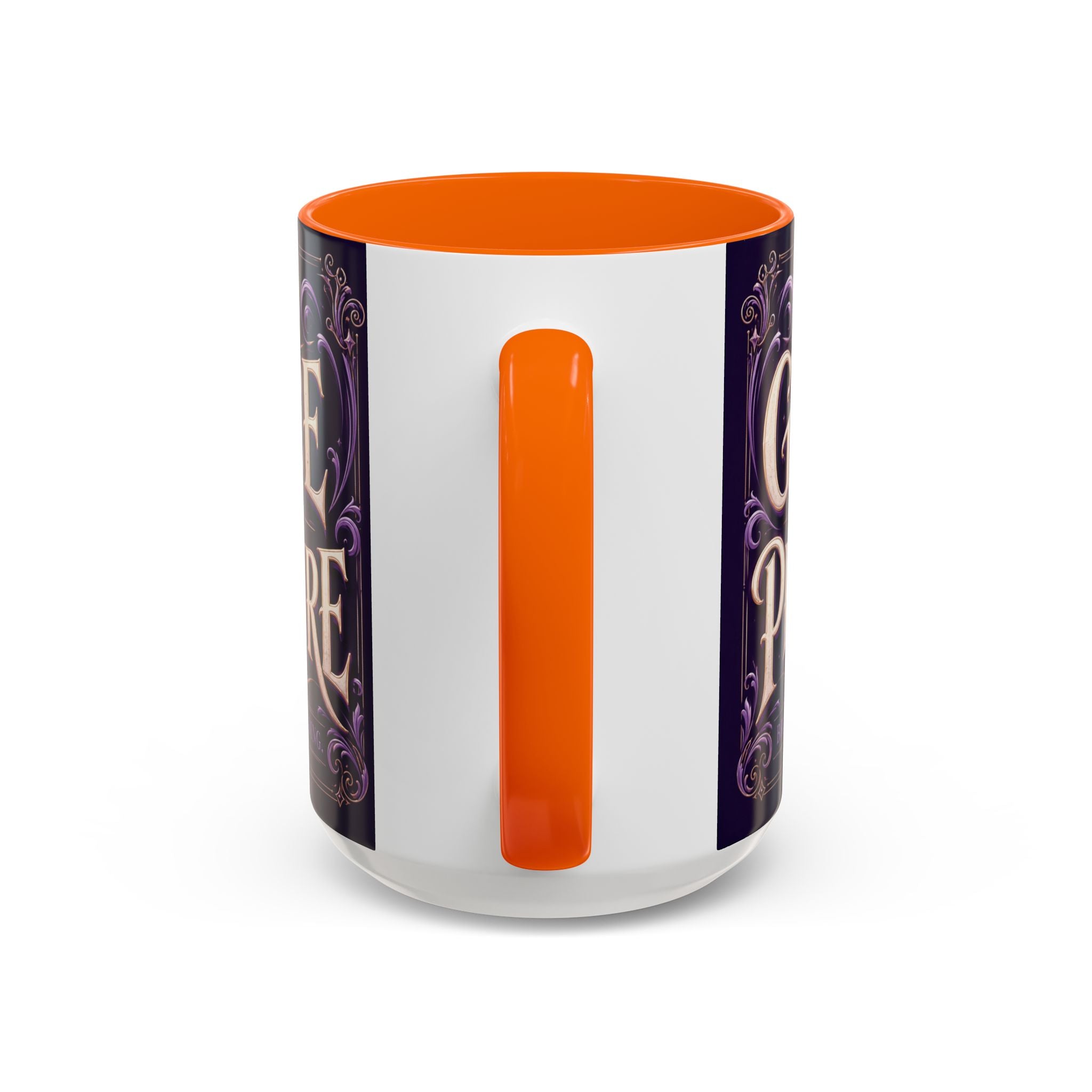 GRACE OVER PRESSURE Inspirational Accent Coffee Mug (11, 15oz)