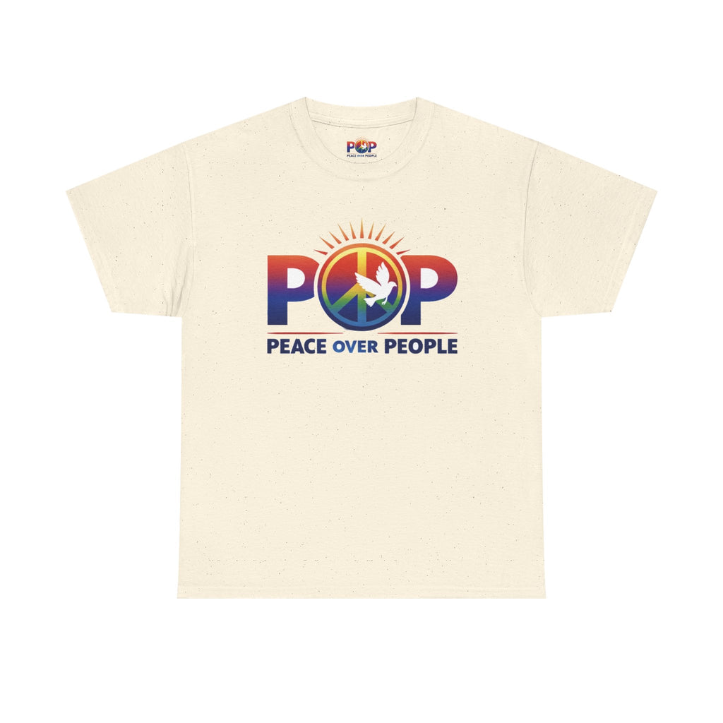 P.O.P ''PEACE OVER PEOPLE'' Confidence Unisex Heavy weight t-shirts