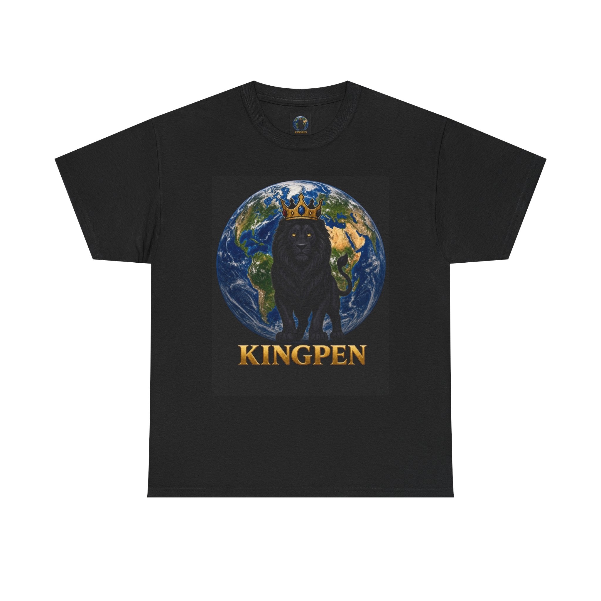 Lion Awaken World Kingpen Graphic T-Shirt