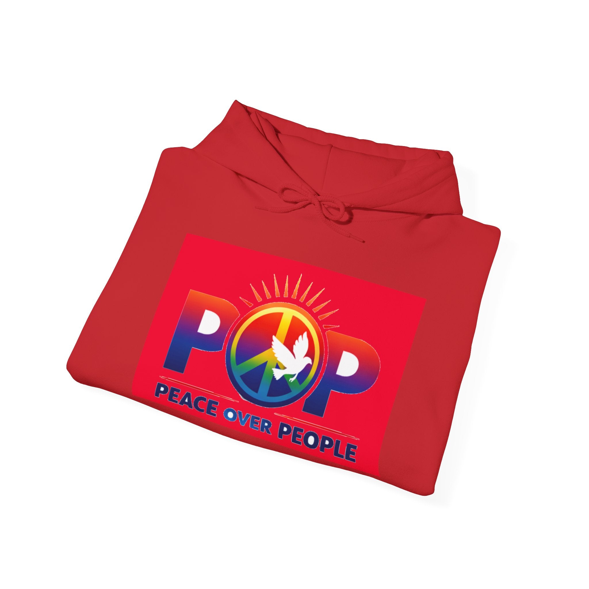 P.O.P ''PEACE OVER PEOPLE''   Unisex Hoodies