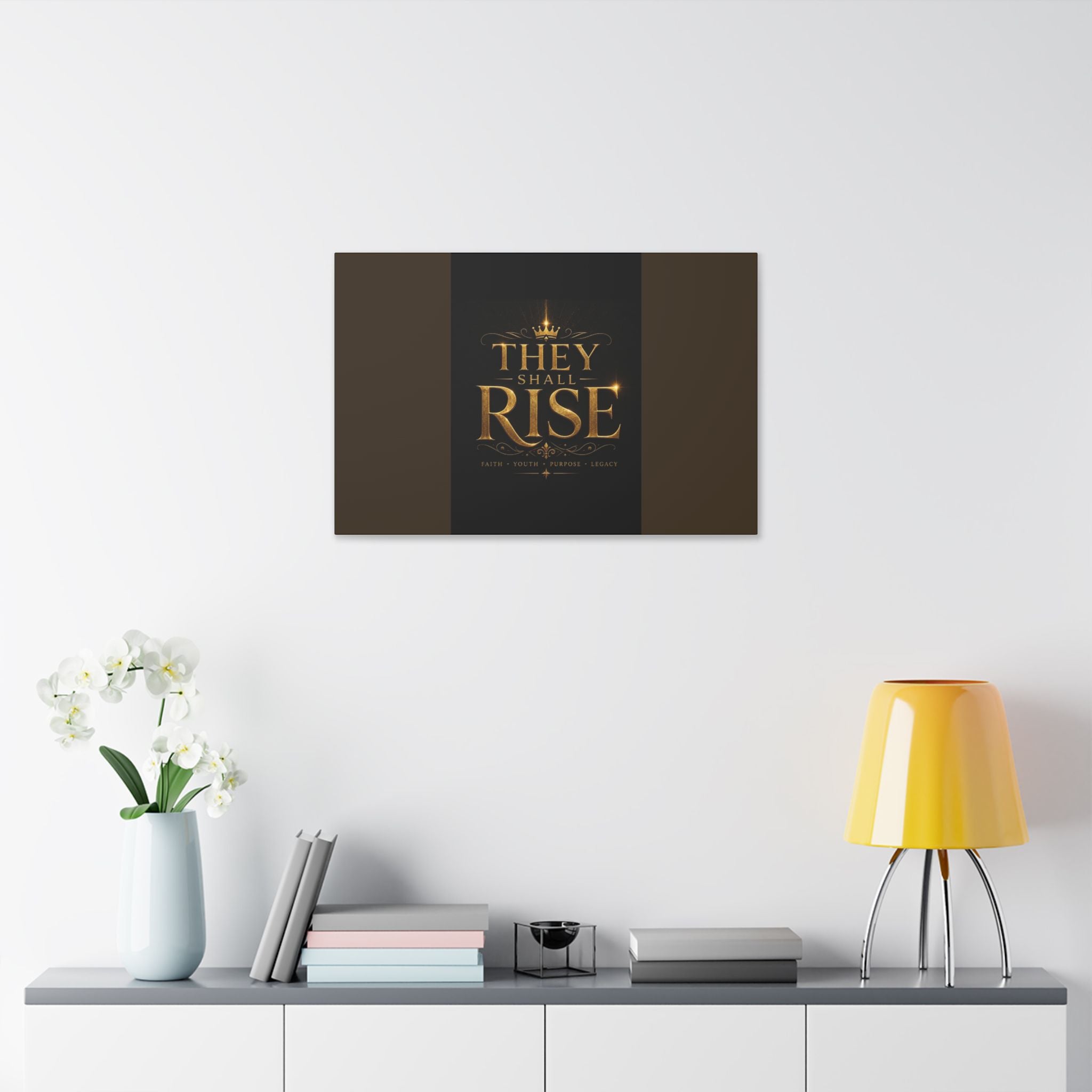 They Shall Rise Canvas Wall Art