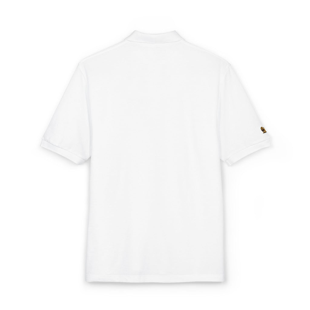 One Hour Brand Lion Family Unisex Polo Shirt Premium Embroidered Logo Polo