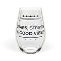 Celebration Stemless Wine Glass, 11.75oz