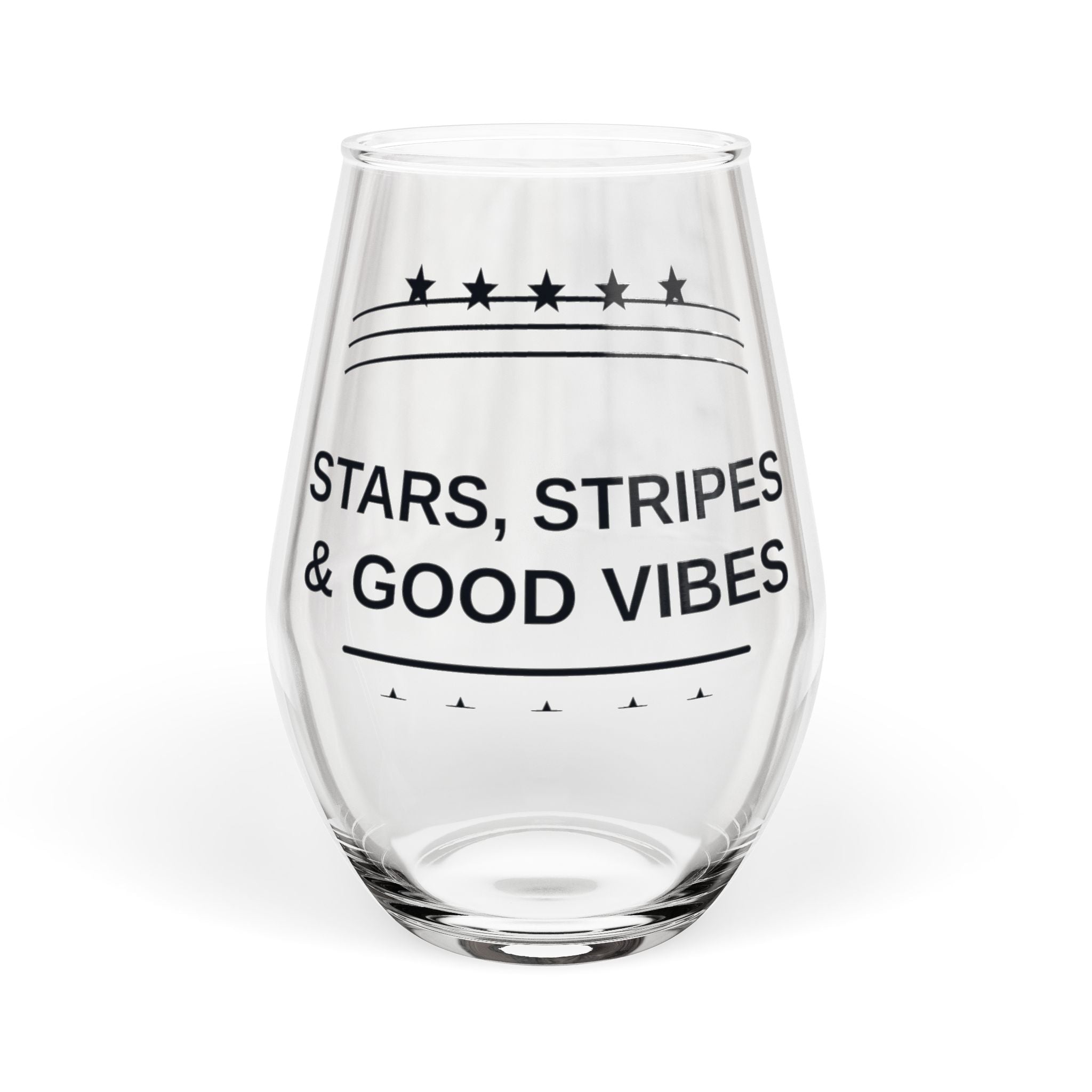 Celebration Stemless Wine Glass, 11.75oz