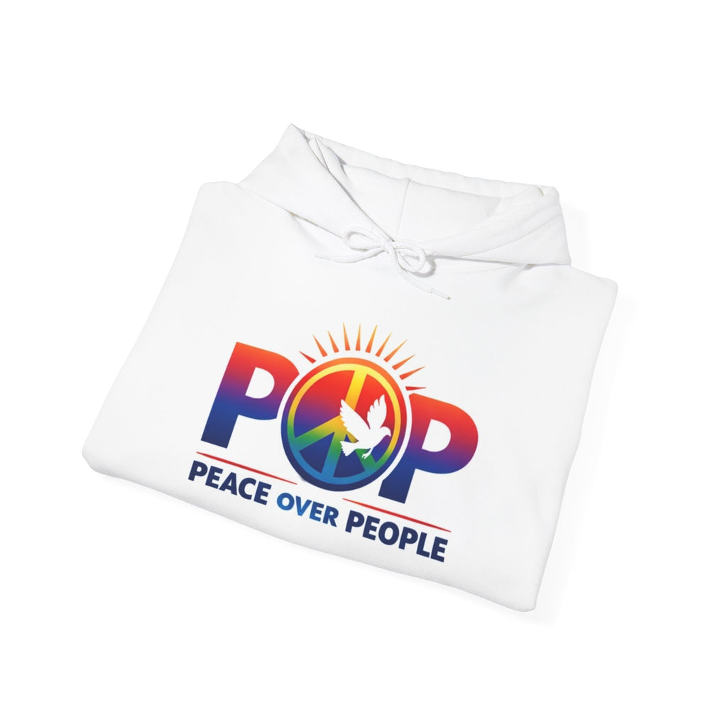 P.O.P ''PEACE OVER PEOPLE''   Unisex Hoodies