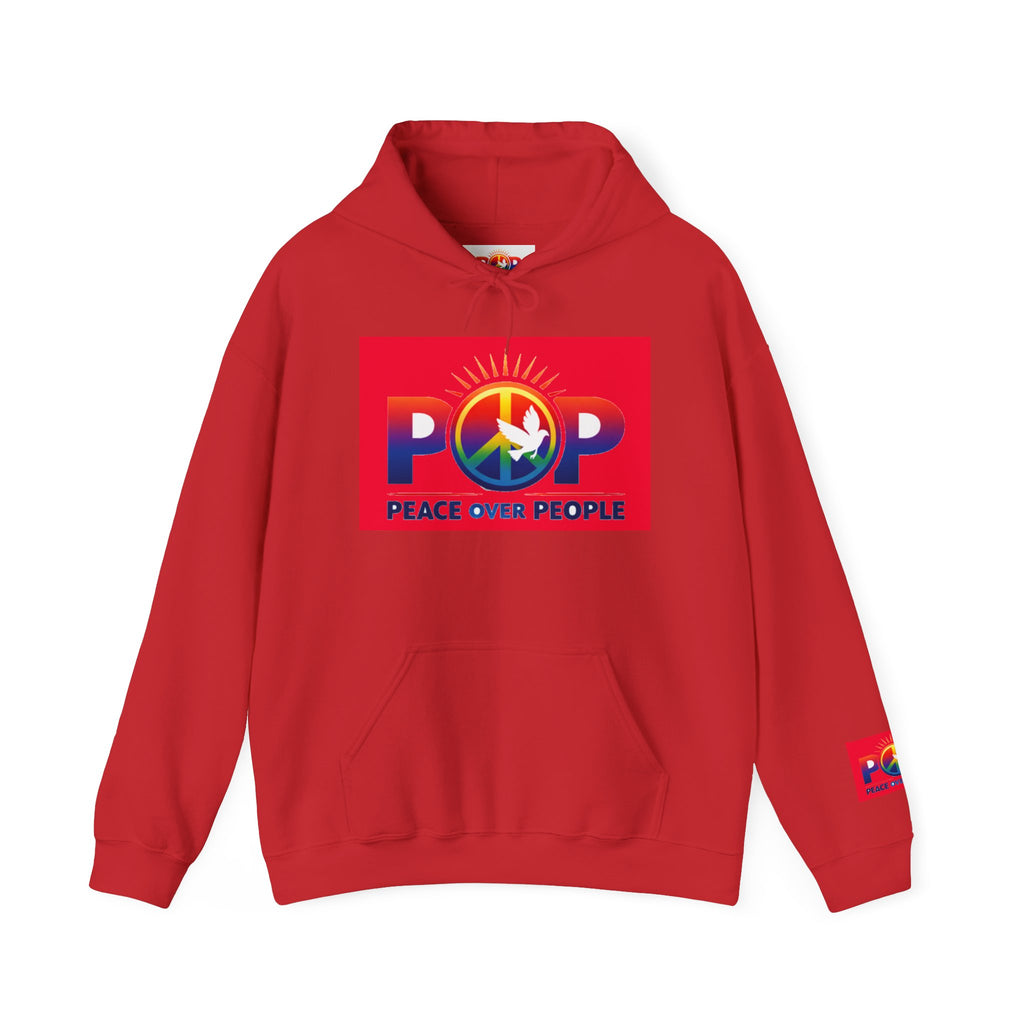P.O.P ''PEACE OVER PEOPLE''   Unisex Hoodies